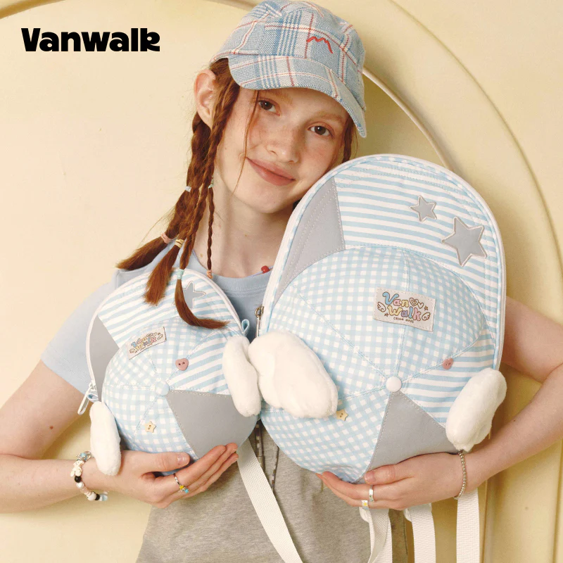 VANWALK Original Angel Wings Cute Daily Backpack v2942 - Image 5