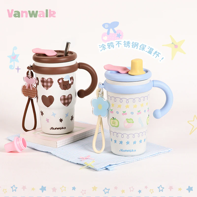 Vanwalk Pine Cone Series Cute Water Cup K622 - Image 3
