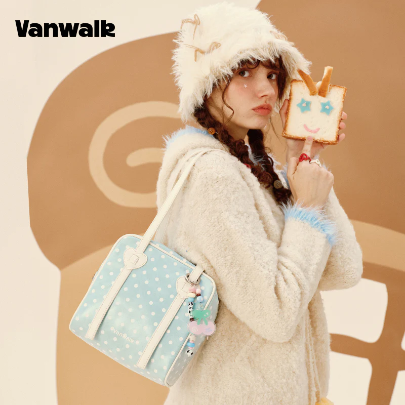 VANWALK Pinecone Tribe Series Original Shoulder Bags Handbag V2975 - Image 2