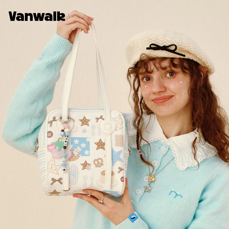VANWALK Pinecone Tribe Series Original Shoulder Bags Handbag V2975 - Image 3
