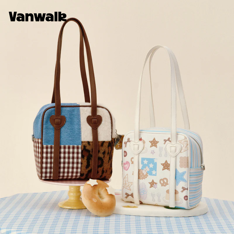 VANWALK Pinecone Tribe Series Original Shoulder Bags Handbag V2975 - Image 5