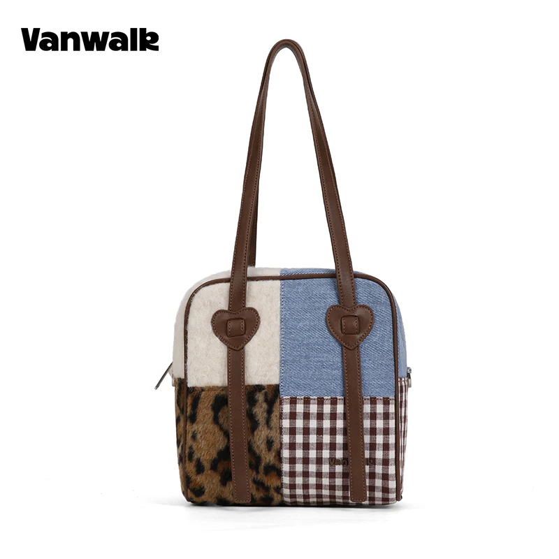 VANWALK Pinecone Tribe Series Original Shoulder Bags Handbag V2975 - Image 8