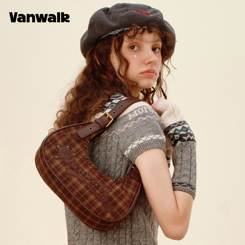 VANWALK Pinecone Tribe Series Original Shoulder Bags Handbag V2985 - Image 3