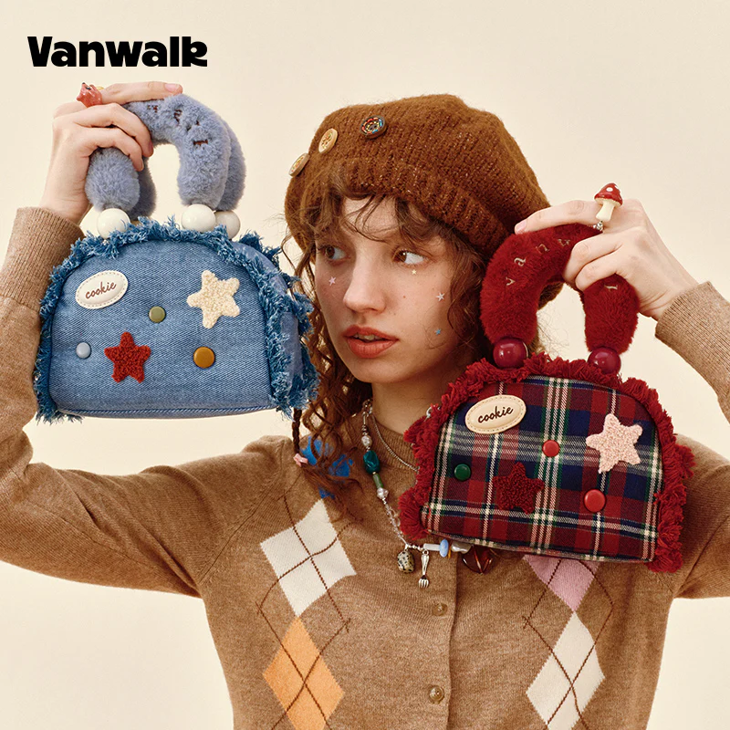 VANWALK Pinecone Tribe Series Original Shoulder Bags Handbag V2992