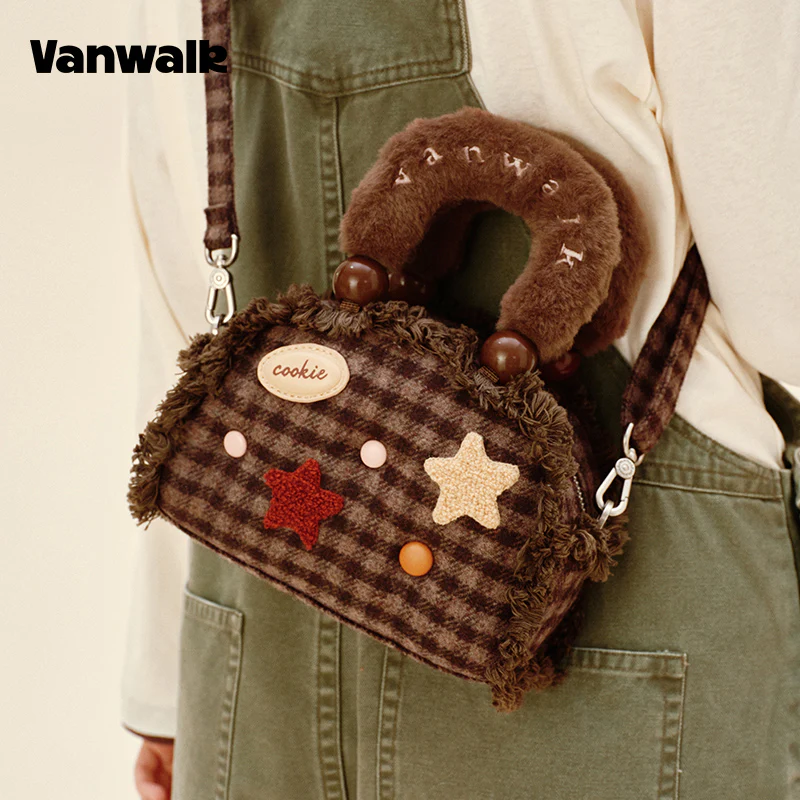 VANWALK Pinecone Tribe Series Original Shoulder Bags Handbag V2992 - Image 10