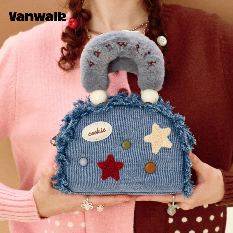 VANWALK Pinecone Tribe Series Original Shoulder Bags Handbag V2992 - Image 4