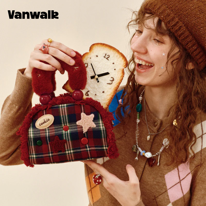 VANWALK Pinecone Tribe Series Original Shoulder Bags Handbag V2992 - Image 5