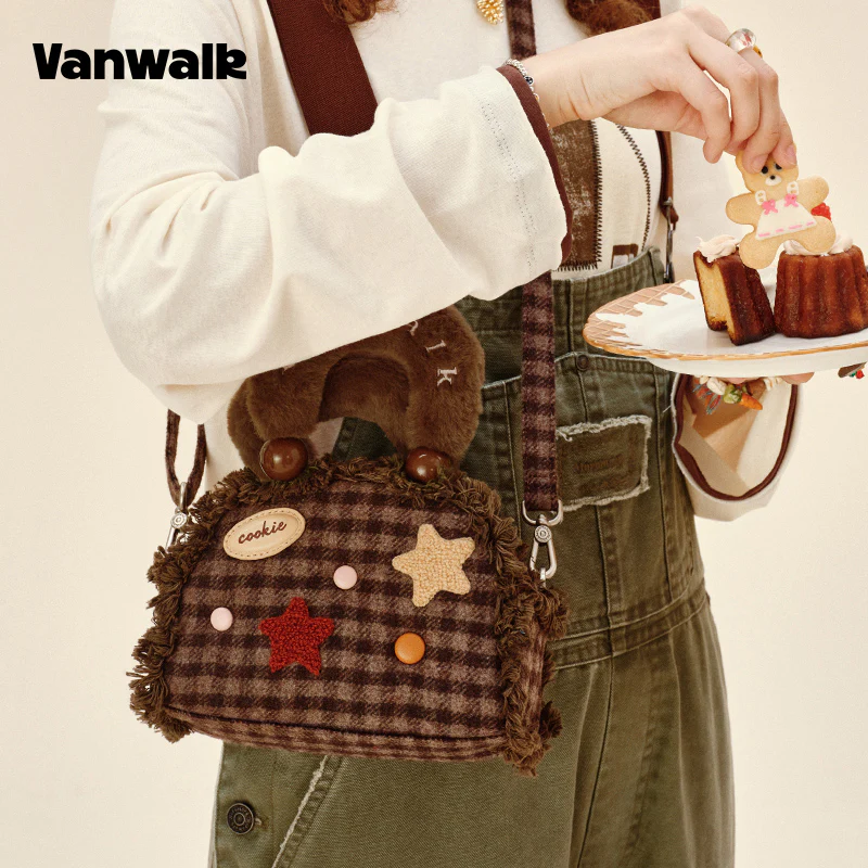 VANWALK Pinecone Tribe Series Original Shoulder Bags Handbag V2992 - Image 6
