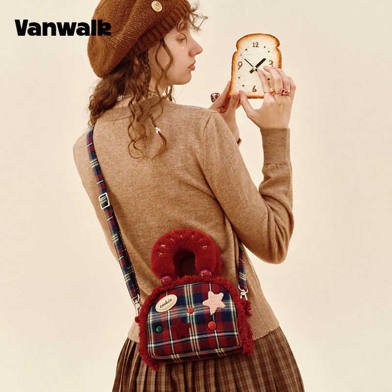 VANWALK Pinecone Tribe Series Original Shoulder Bags Handbag V2992 - Image 7