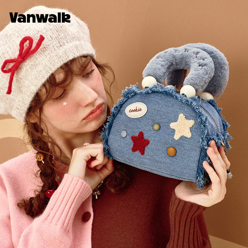 VANWALK Pinecone Tribe Series Original Shoulder Bags Handbag V2992 - Image 8