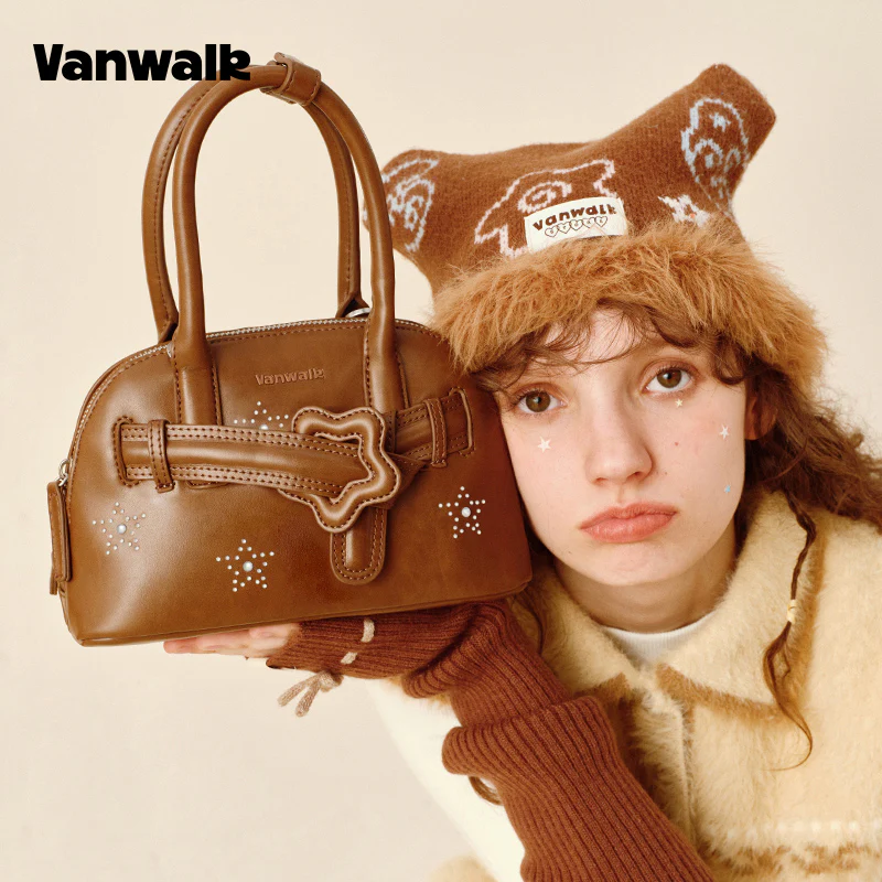 VANWALK Pinecone Tribe Series Original Shoulder Bags Handbag V2993 - Image 3