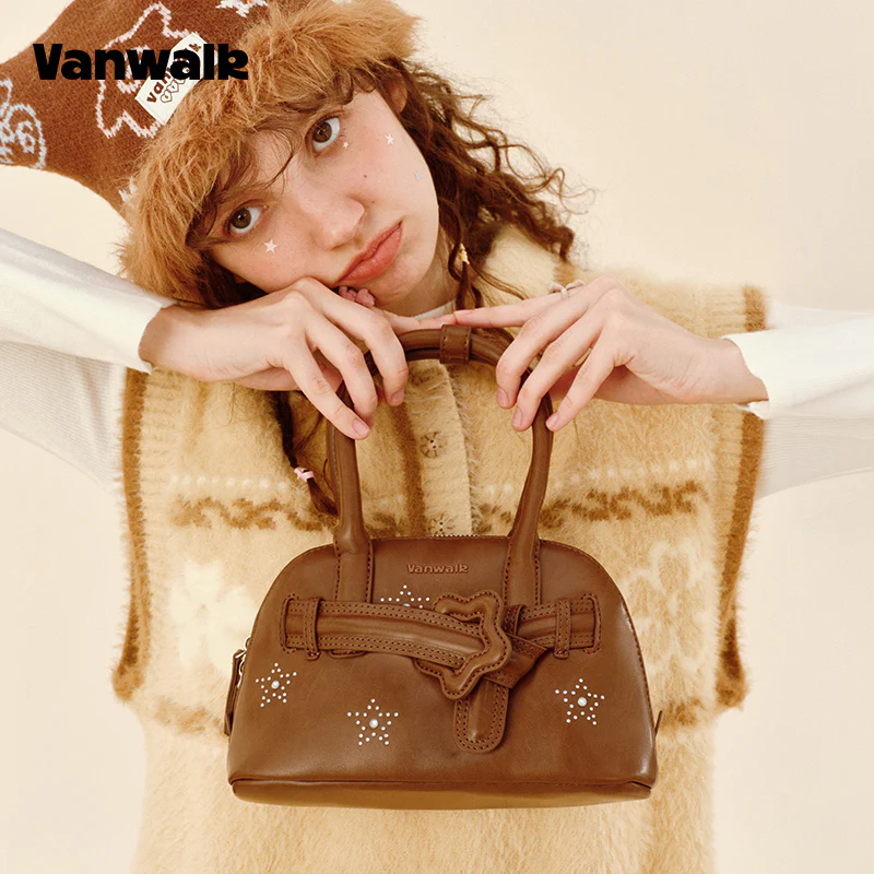 VANWALK Pinecone Tribe Series Original Shoulder Bags Handbag V2993 - Image 8