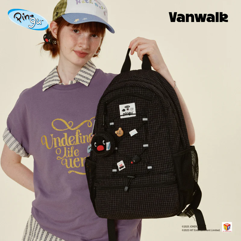 Vanwalk Pingu Collaboration Series Backpack V2921 - Image 2