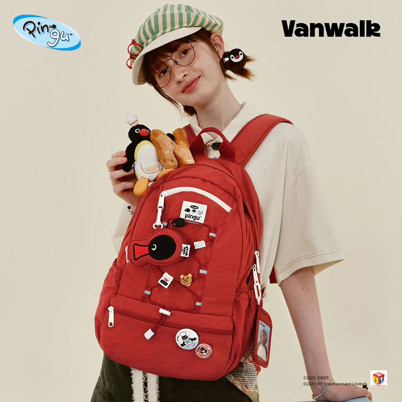 Vanwalk Pingu Collaboration Series Backpack V2921 - Image 3