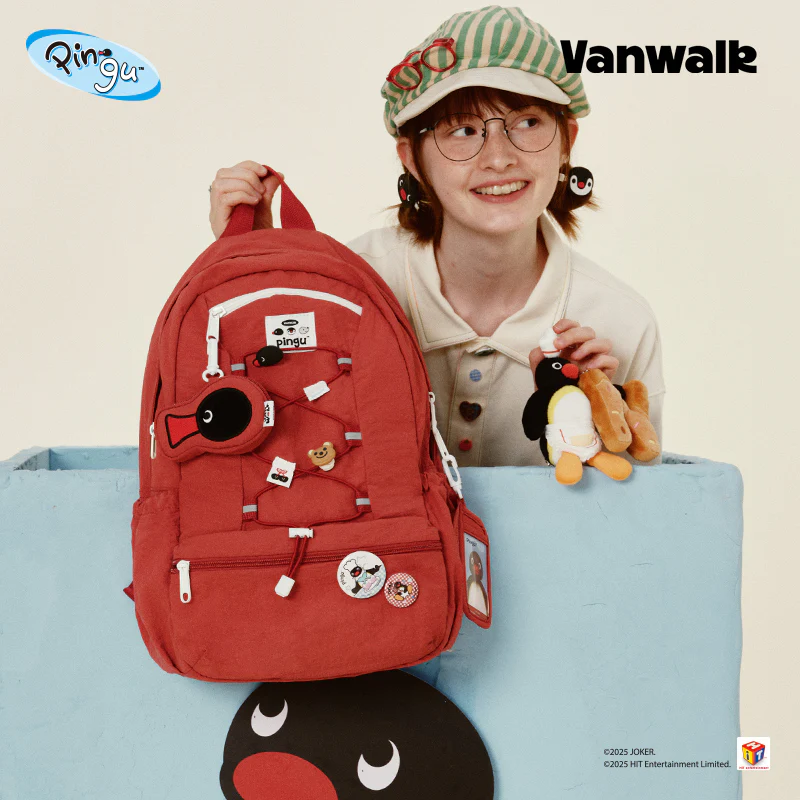 Vanwalk Pingu Collaboration Series Backpack V2921 - Image 4