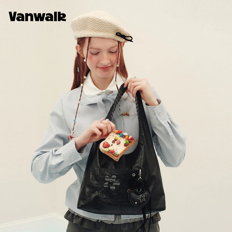 VANWALK Planner House Double-Sided Tote Bag/Shoulder Bag v3026 - Image 2