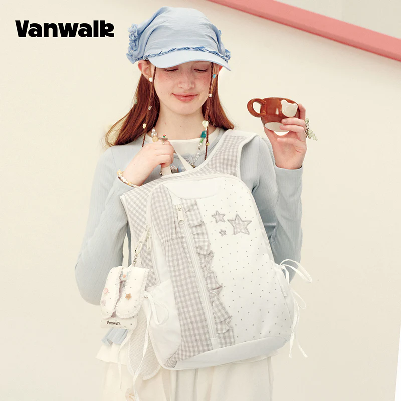VANWALK Planner House Large-Capacity Book Backpack v3022 - Image 2