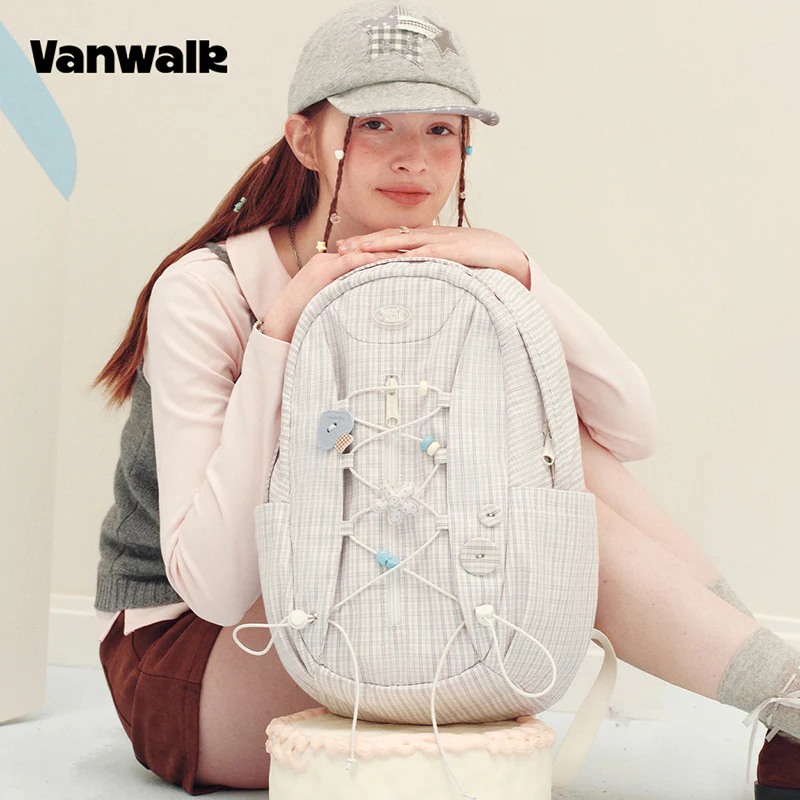 VANWALK Planner House Large-Capacity Book Backpack v3024 - Image 2