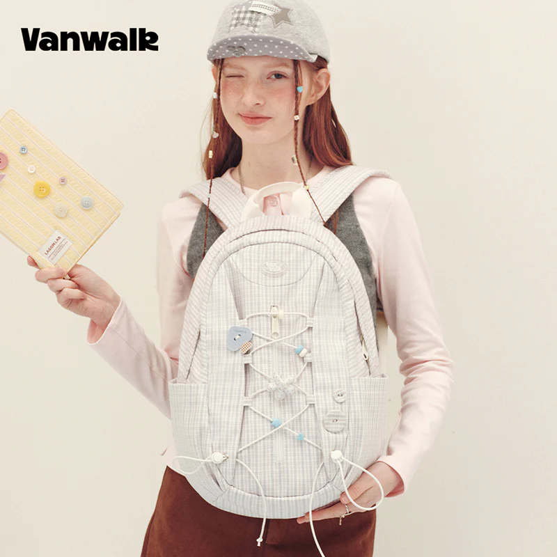 VANWALK Planner House Large-Capacity Book Backpack v3024 - Image 4