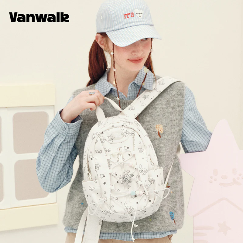 VANWALK Planner House Lightweight Mini Backpack v3030 - Image 2