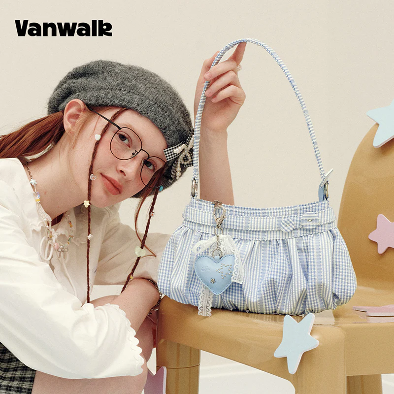 VANWALK Planner House Pleated Underarm Bag v3020 - Image 3