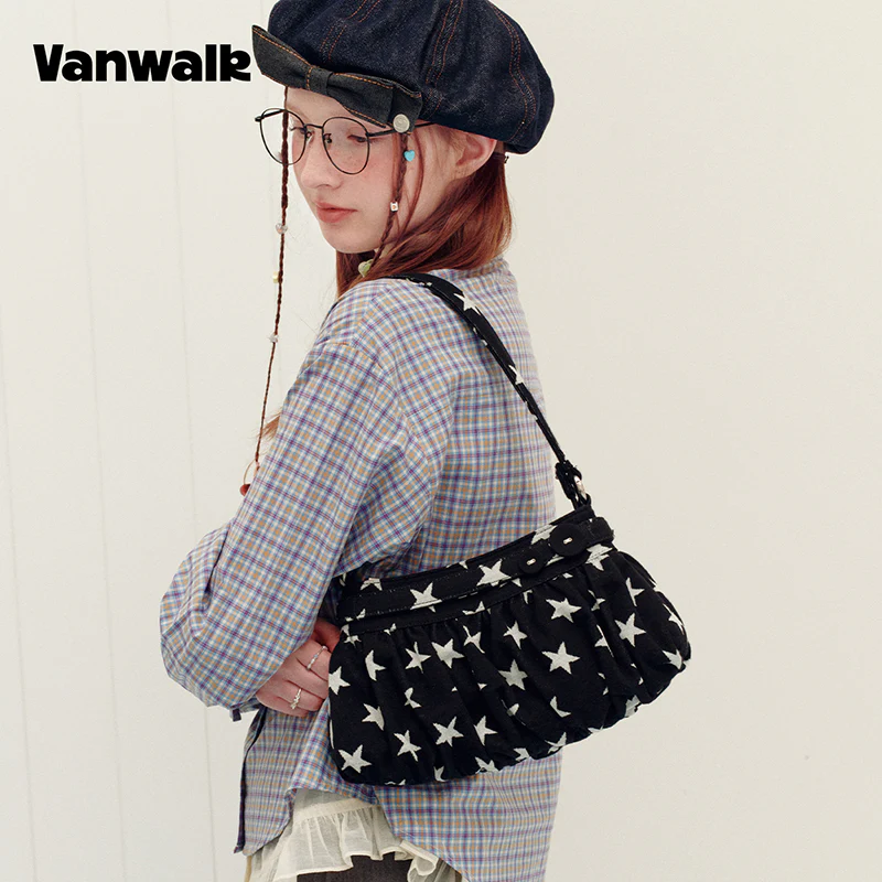 VANWALK Planner House Pleated Underarm Bag v3020 - Image 4