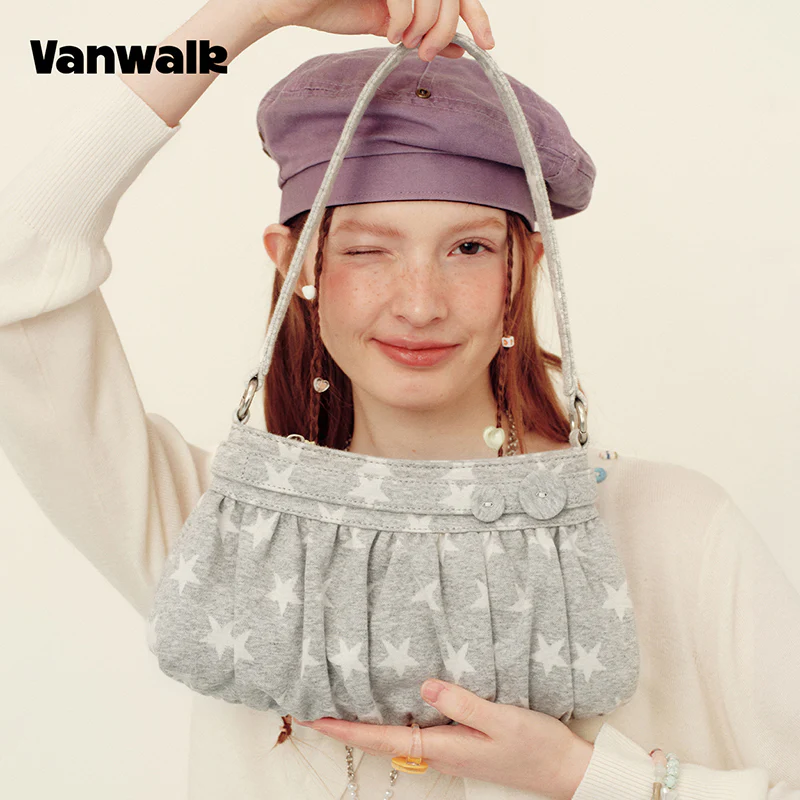 VANWALK Planner House Pleated Underarm Bag v3020 - Image 5