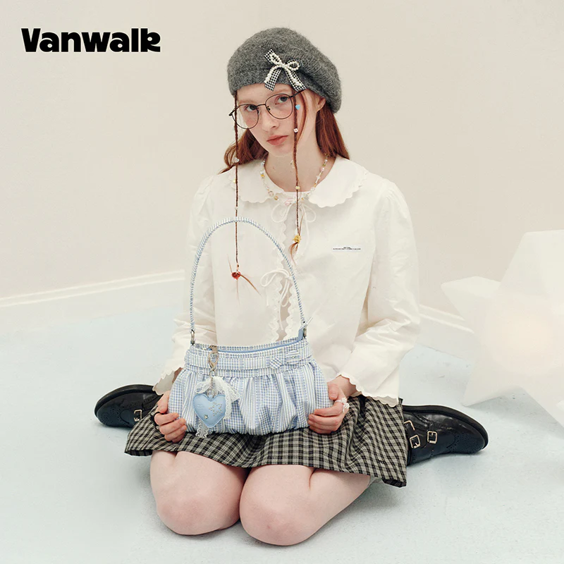 VANWALK Planner House Pleated Underarm Bag v3020 - Image 6