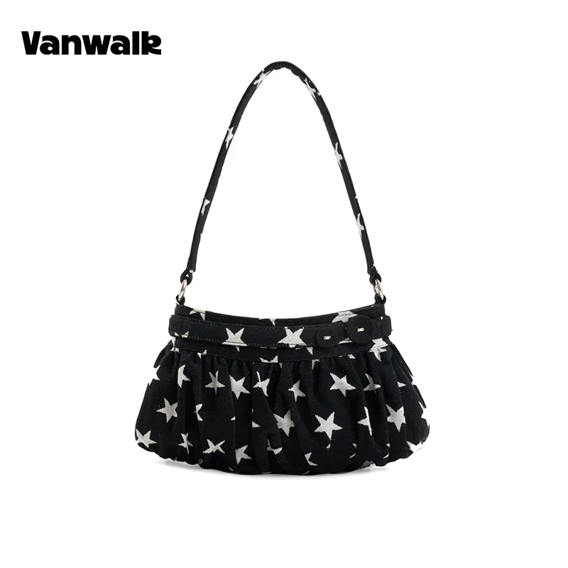 VANWALK Planner House Pleated Underarm Bag v3020 - Image 7