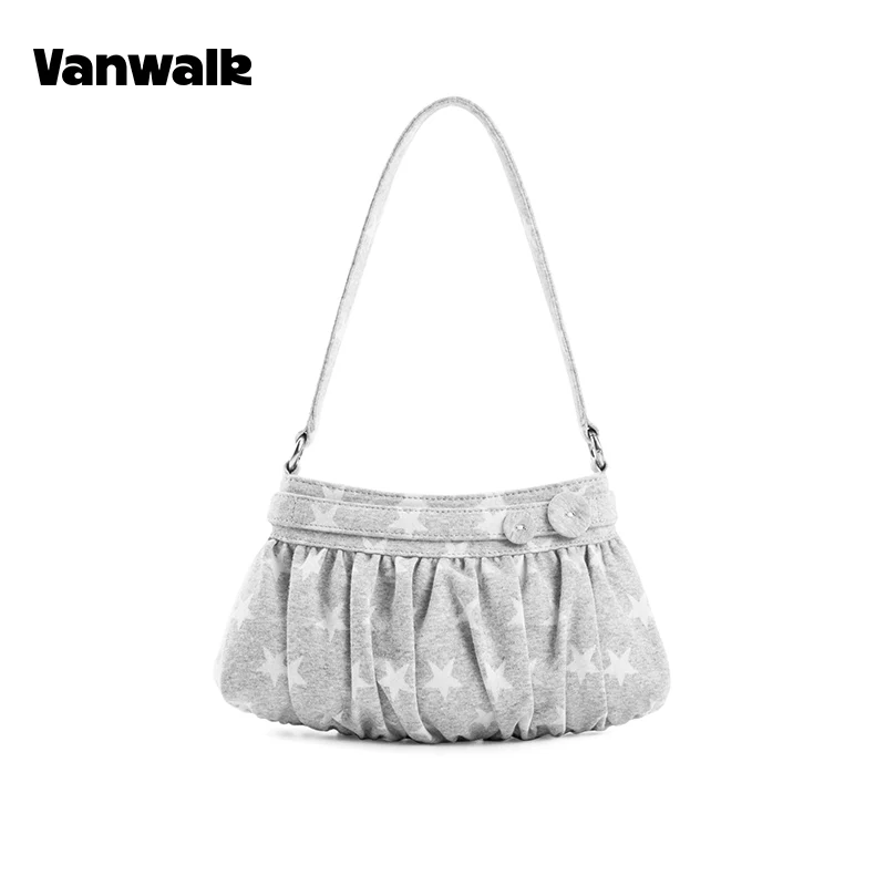 VANWALK Planner House Pleated Underarm Bag v3020 - Image 8