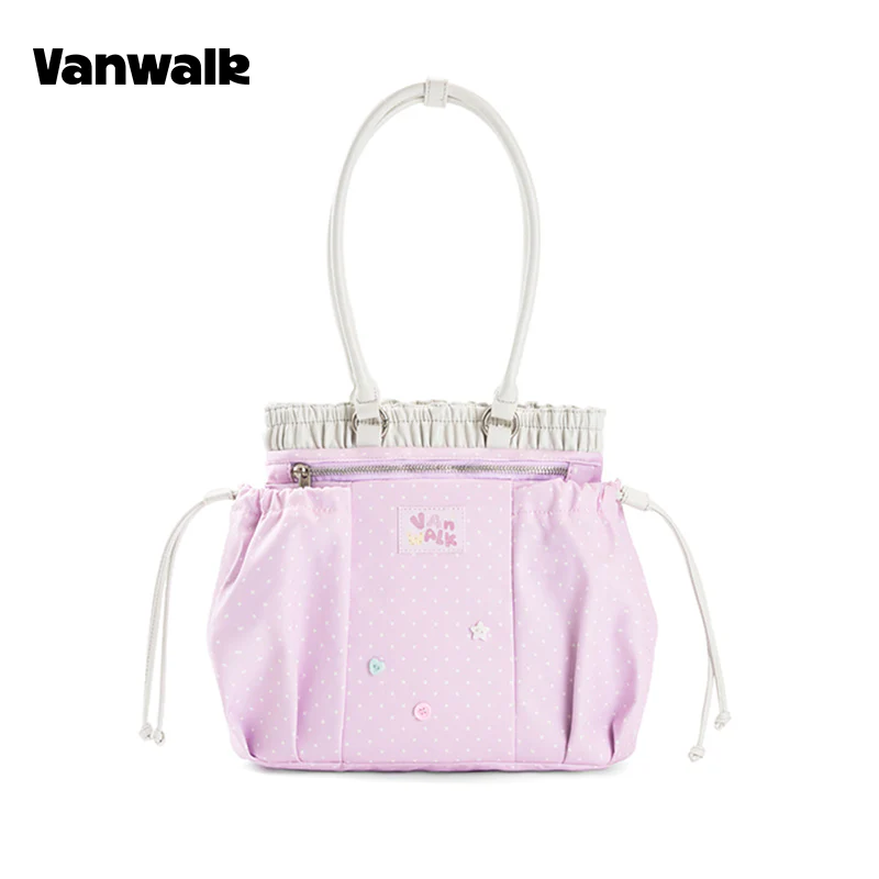 VANWALK Planner House Stylish Drawstring Tote Bag v3003 - Image 7