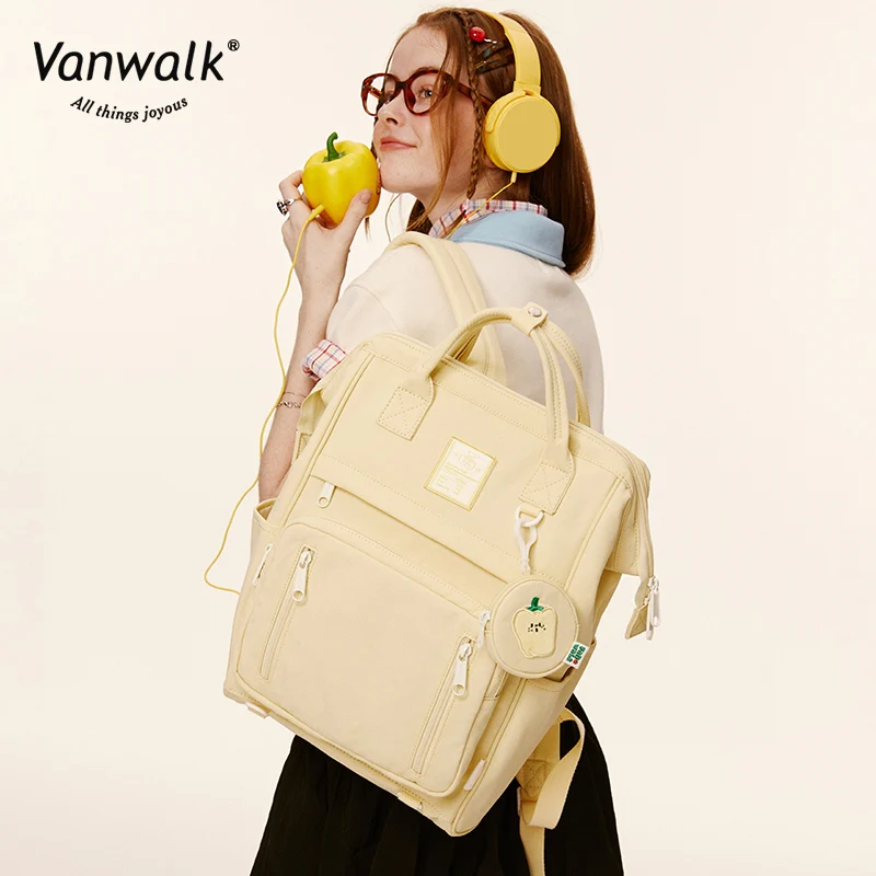Vanwalk Water-Resistant FUN MARKET backpack V2810 - Image 4