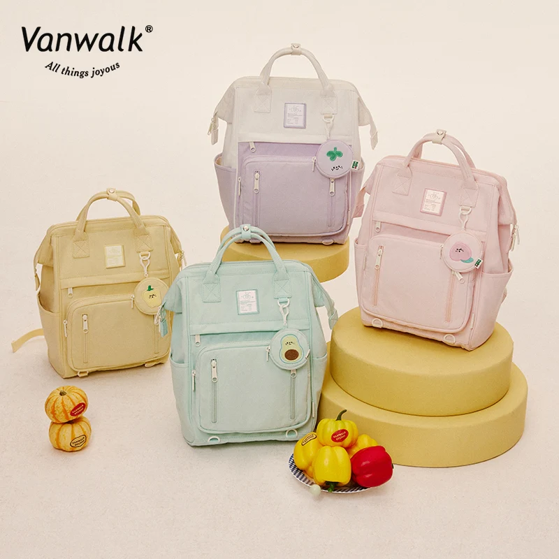Vanwalk Water-Resistant FUN MARKET backpack V2810 - Image 9