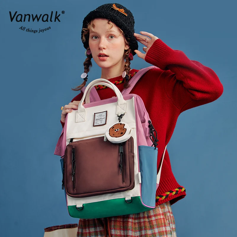 Vanwalk Water-Resistant Lucky House backpack V2766 - Image 2