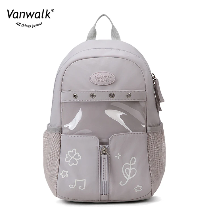 Vanwalk Multi-Pockets Happy Band Backpack V2901 - Image 10
