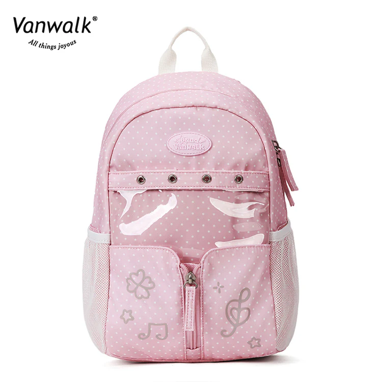 Vanwalk Multi-Pockets Happy Band Backpack V2901 - Image 9