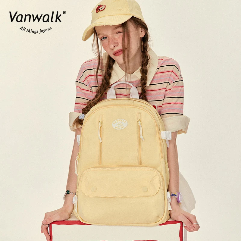 Vanwalk Waterproof Student backpack V2820 - Image 3