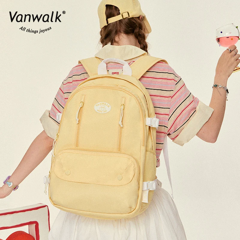 Vanwalk Waterproof Student backpack V2820 - Image 4