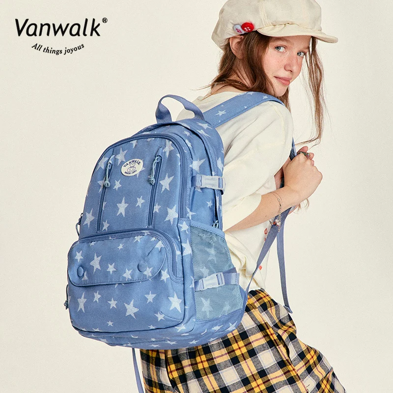 Vanwalk Waterproof Student backpack V2820 - Image 5