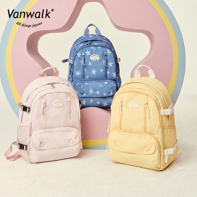 Vanwalk Waterproof Student backpack V2820 - Image 7