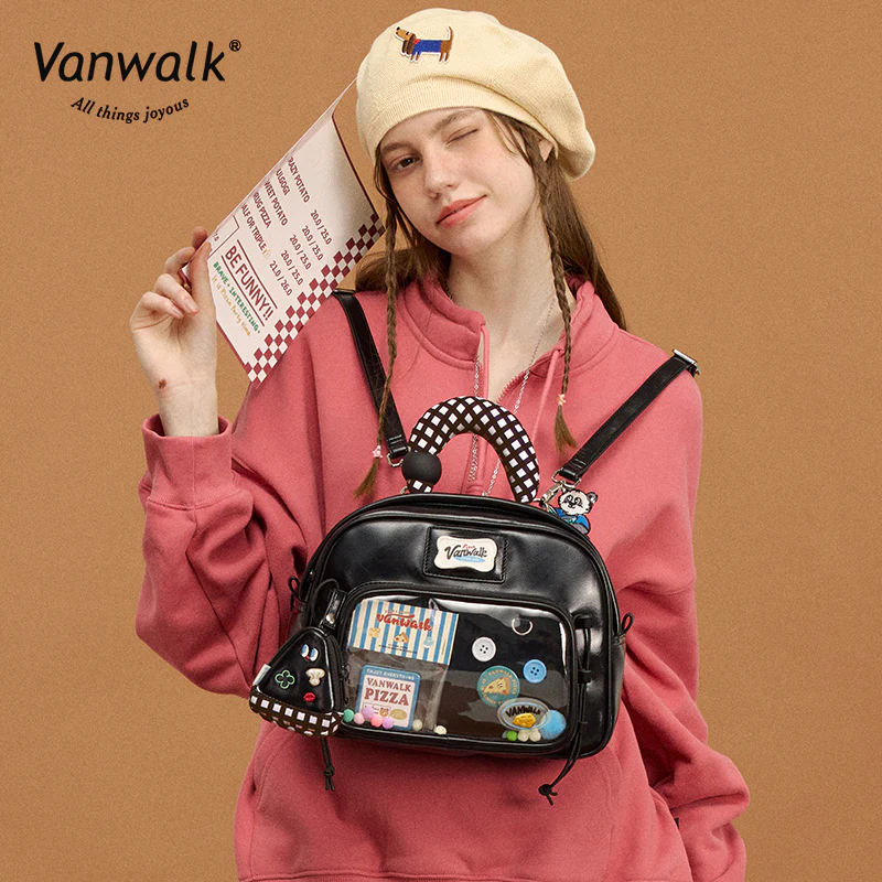Vanwalk Lightweight Pizza backpack v2858 - Image 2
