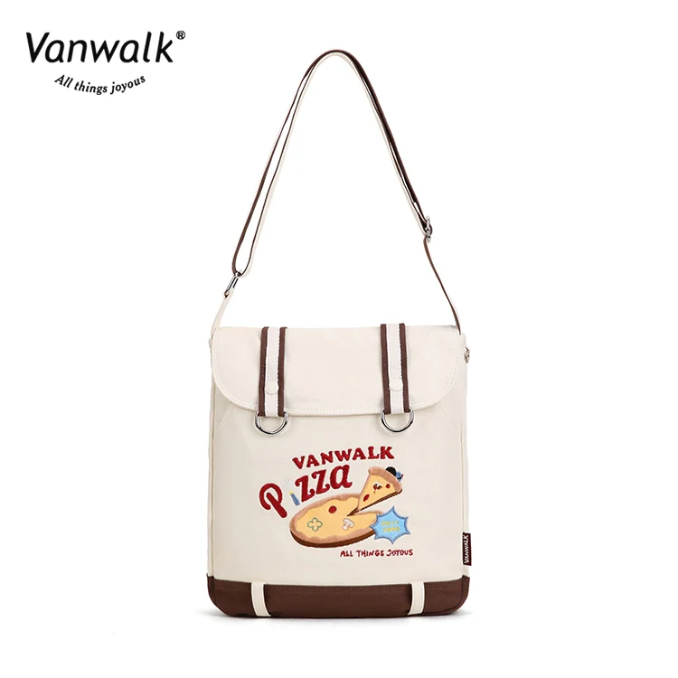 Vanwalk Lightweight Pizza Crossbody Bag V2859 - Image 6