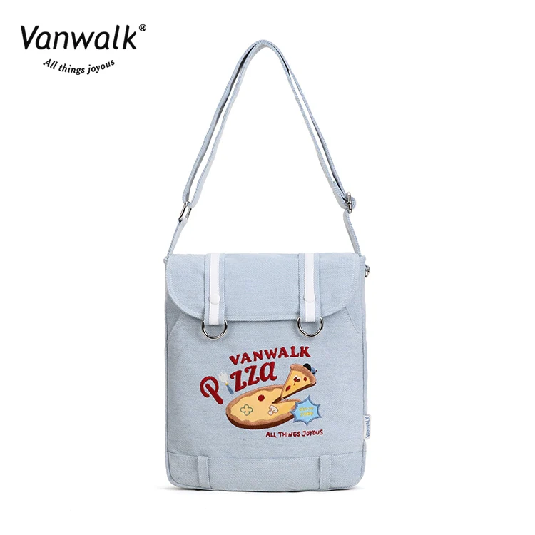 Vanwalk Lightweight Pizza Crossbody Bag V2859 - Image 7