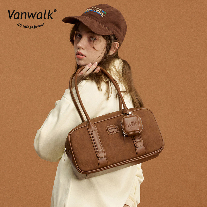 Vanwalk Water-Resistant Pizza shoulder bag V2878 - Image 3