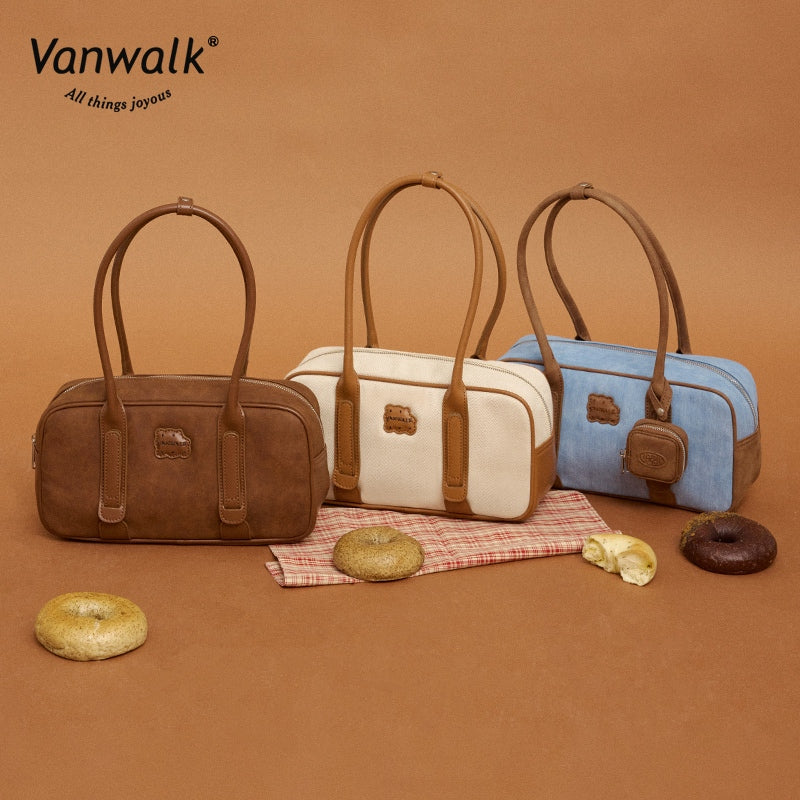 Vanwalk Water-Resistant Pizza shoulder bag V2878 - Image 6
