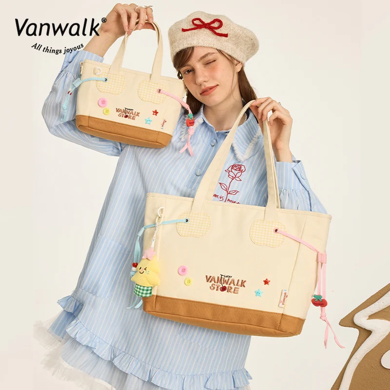 Vanwalk Water-Resistant Christmas Shoulder Bag V2868 - Image 3