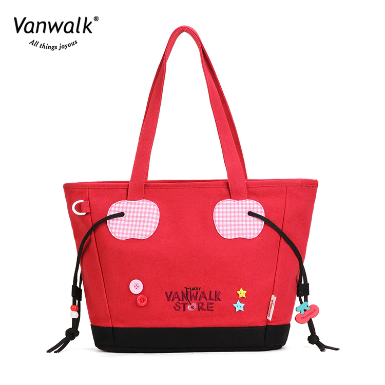 Vanwalk Water-Resistant Christmas Shoulder Bag V2868 - Image 5