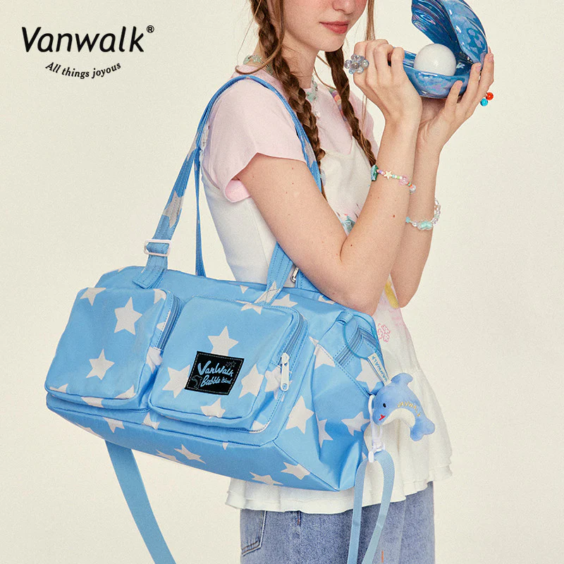 Vanwalk Water-Resistant Bubble Island Shoulder bag V2829 - Image 2