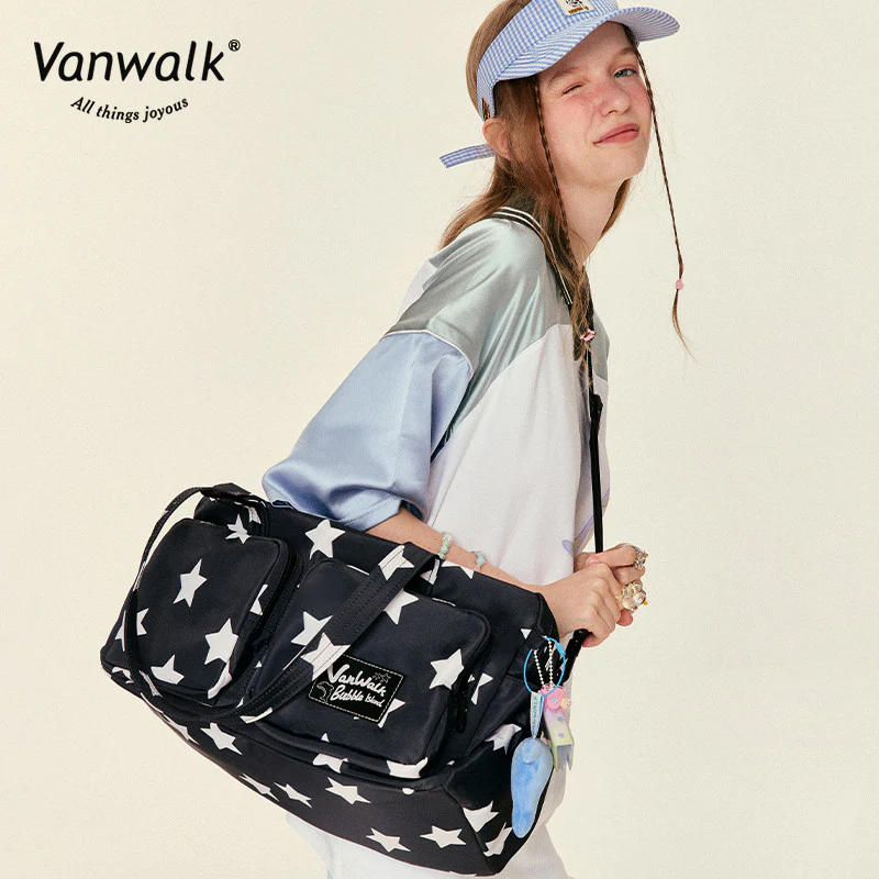 Vanwalk Water-Resistant Bubble Island Shoulder bag V2829 - Image 3