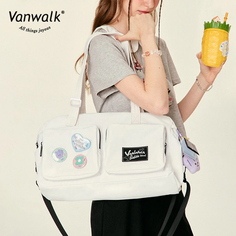 Vanwalk Water-Resistant Bubble Island Shoulder bag V2829 - Image 5